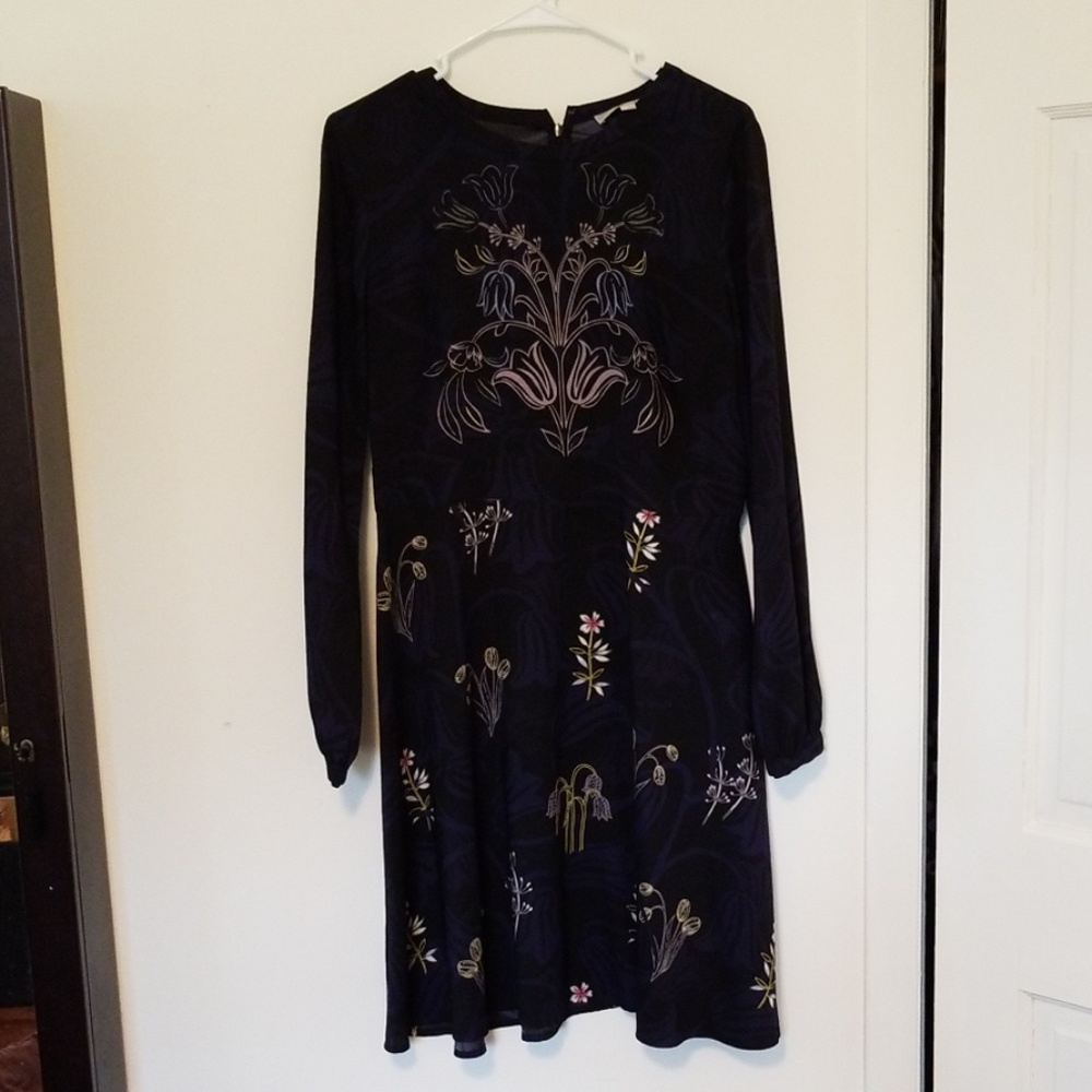 Loft fit & flare dress